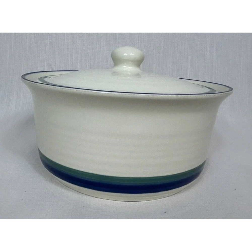 Pfaltzgraff Northwinds Covered‎ Casserole Dish 2 quart USA, Discontinued Pattern